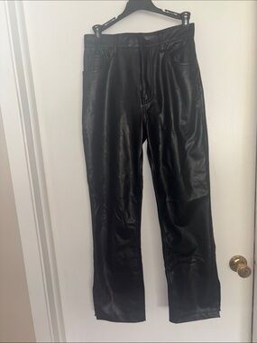 Abercrombie vegan leather pants